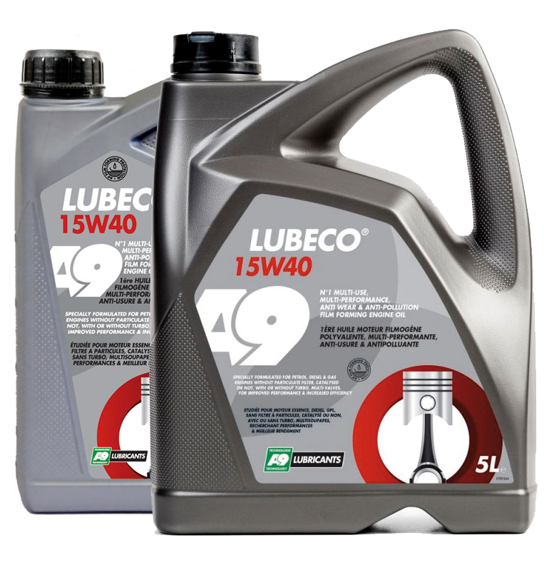 LUBECO 15W40 Multigrade - Technologie A9
